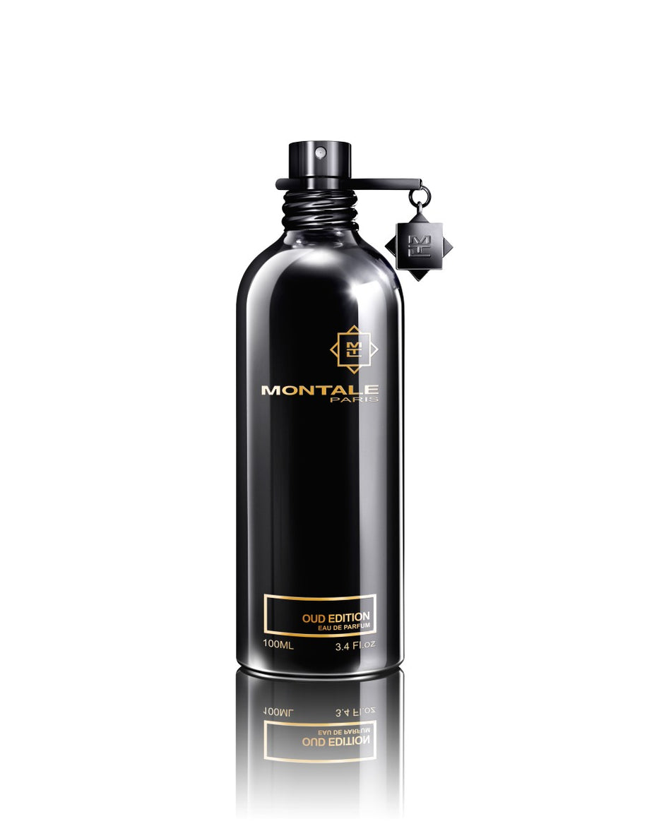 Montale Oud Edition – Flakon auf weißem Hintergrund