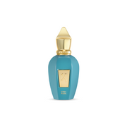 Xerjoff Erba Pura Eau de Parfum 50 ml – türkisfarbener Flakon auf weißem Hintergrund
